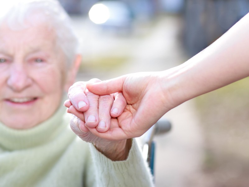 Compassionate support for a Hospice patient